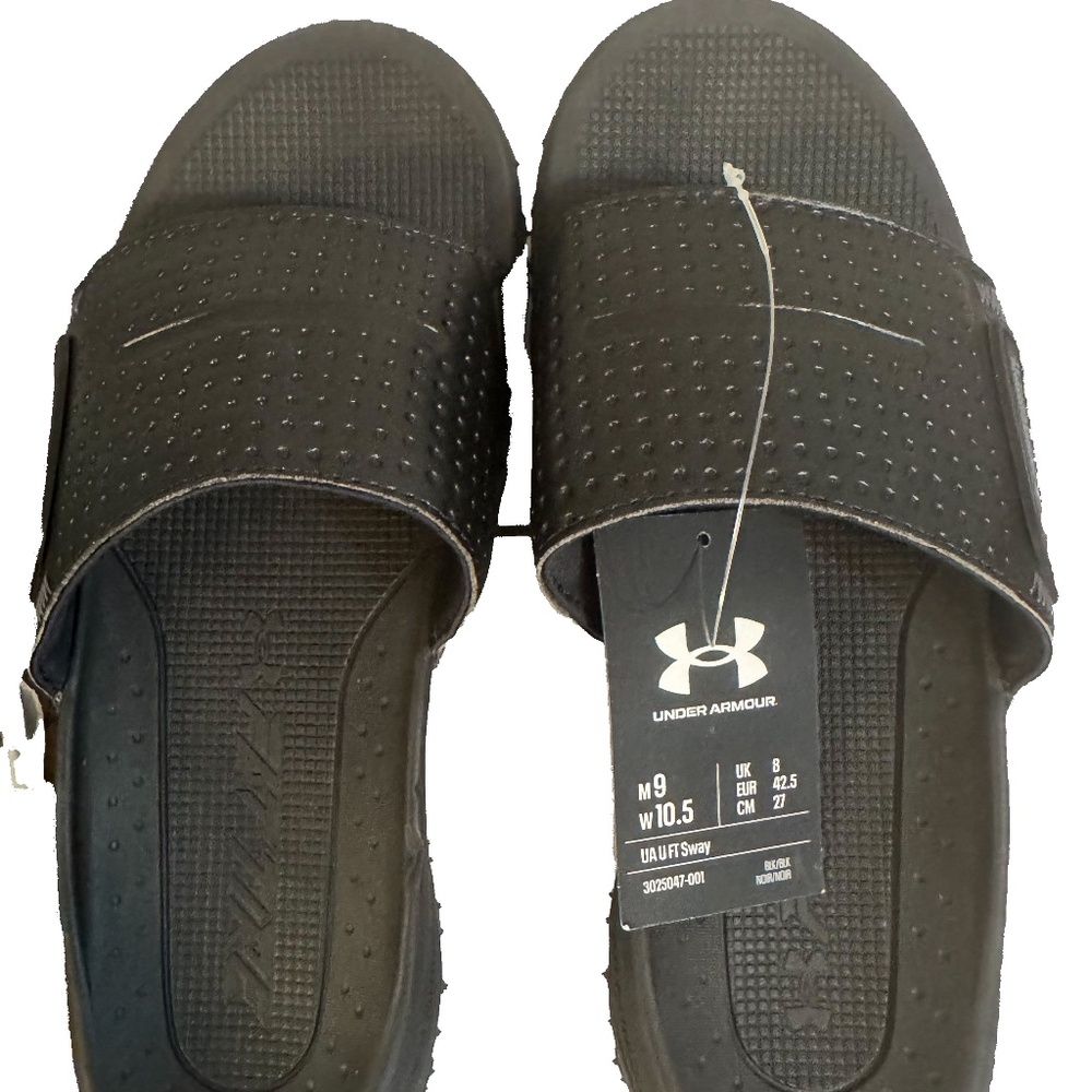 Under Armour UA Mens (9)/Womens (10.5) Slider shoes  NWT Michelin Tread 10.5 M